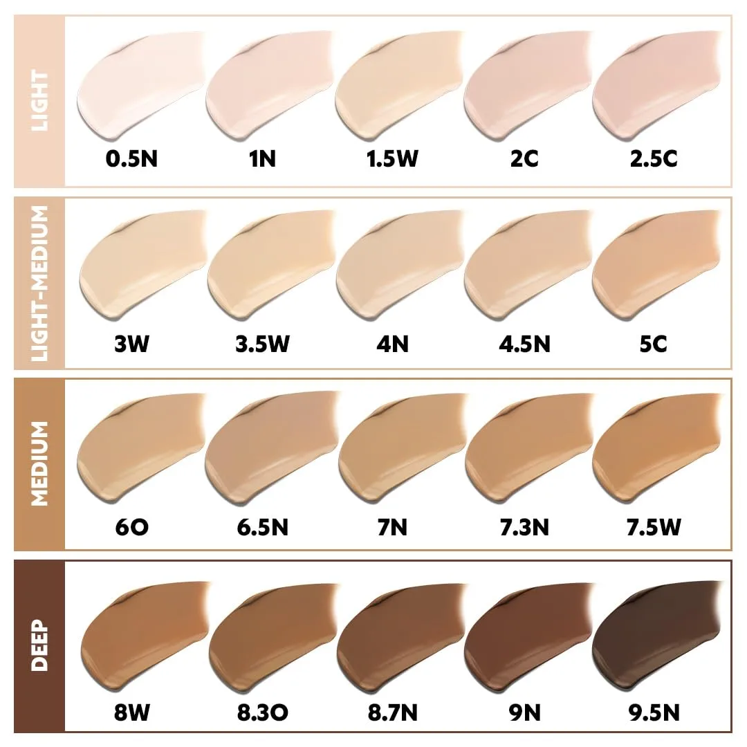 TIRTIR Glide&Hide Blurring Concealer - Creamy texture, Conceals dark circles and wrinkles, Dual formula (liquid tip & balm stick), Long-lasting wear, Korean Makeup, #4N, 0.28 Oz