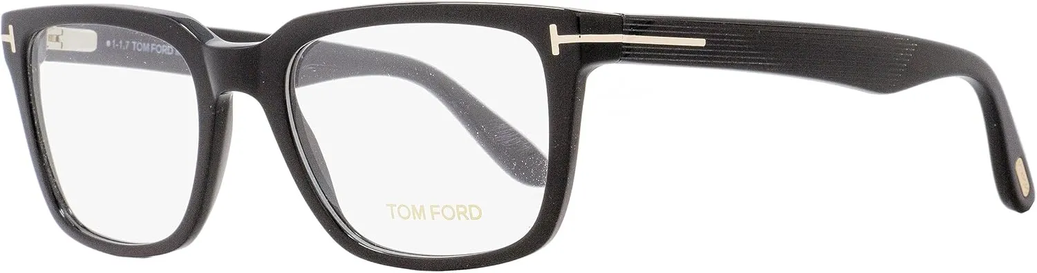Tom Ford Rectangular Eyeglasses TF5304 001 Size:54mm Black/Gold FT5304
