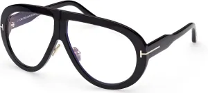 Tom Ford TROY FT 0836 Black Gold/Uva Uvb Transparent 61/10/140 Unisex Sunglasses