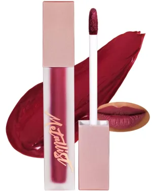 Touch in Sol Metallist Matte Liquid Lipstick - Velvety Vibrant Ultra Matte Lip Lacquer with Luster Pearls - Waterproof Formula Fixing Lip Makeup - Long Lasting Matte Lips, 0.14 fl.oz. (Dry Purple)