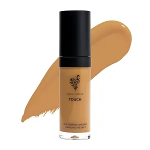 TOUCH Skin Solution Concealer in Taffeta | Full Coverage Liquid Concealer Makeup for Face and Body | Blendable | Vitamin E, Caffeine, Squalane, and Sodium Hyaluronate | Travel Essentials