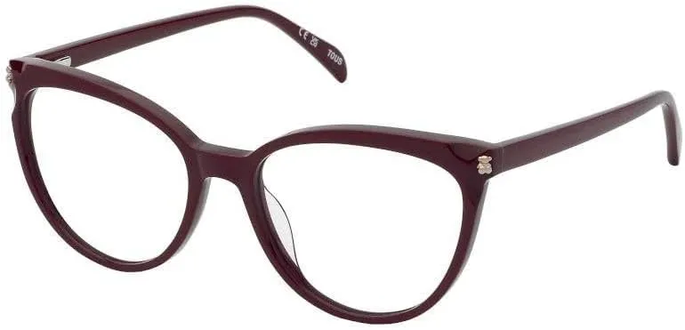 TOUS Women's Casual Square Prescription Eyewear Frames