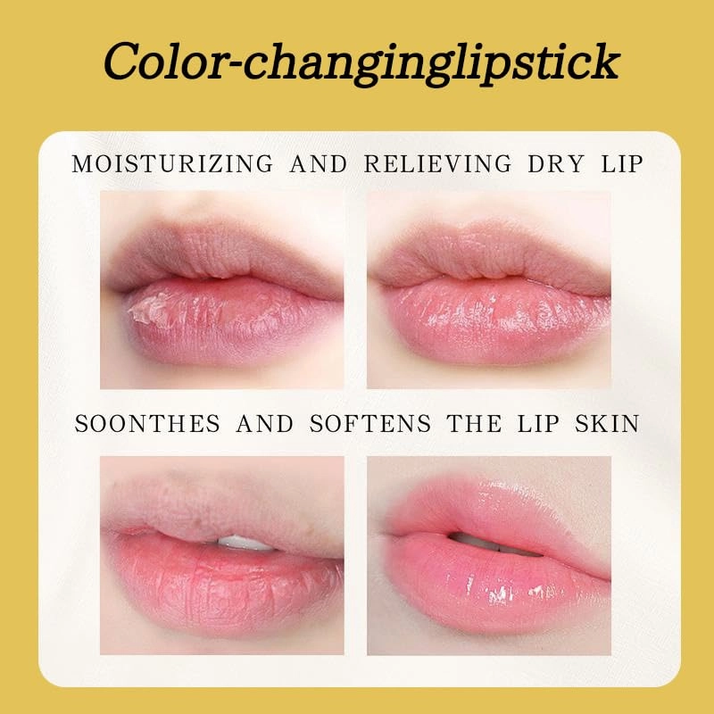 Transferproof Color Changing Lipstick,Color Changing Lip Stick for Women Long Lasting,Moisturizing Glossy Shine Lip Gloss,Deep Nourishment (2pcs, *)