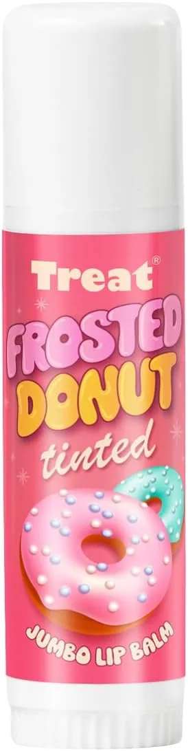 TREAT JUMBO TINTED LIP BALM (FROSTED DONUT TINTED)