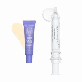 True   Luscious Prep and Prime Duo - Angel Eyes Eyeshadow Primer (Light) & Flowerdose Moisturizing Lip and Eye Serum