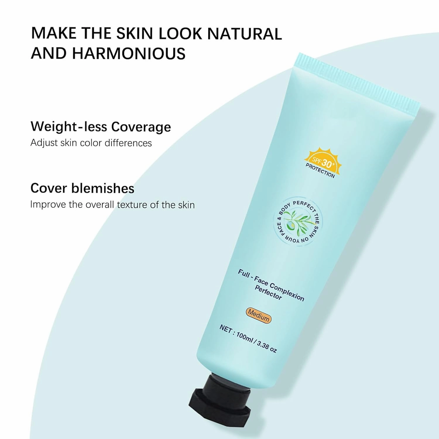 Ultimate Face Cream For Perfect Body,Model 2025 Long-Lasting Waterproof And Transfer-Resistant Skin Tint Foundation Makeup For All Skin Type (2 pcs brightening)