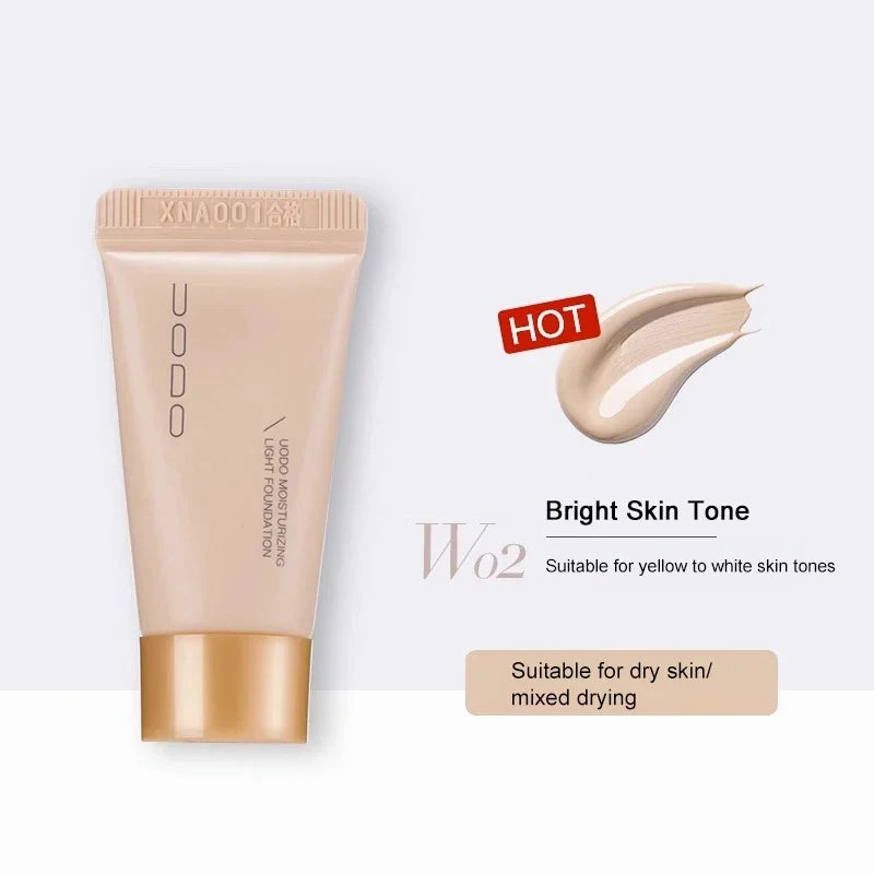UODO Liquid Foundation Concealer Lasting Makeup Modification Hidden Pore Whitening Concealer Moisturizing Skin 30ml  BB Cream