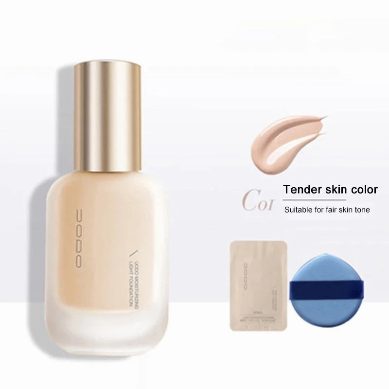 UODO Liquid Foundation Concealer Lasting Makeup Modification Hidden Pore Whitening Concealer Moisturizing Skin 30ml  BB Cream