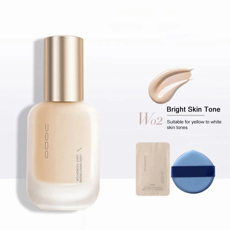 UODO Liquid Foundation Concealer Lasting Makeup Modification Hidden Pore Whitening Concealer Moisturizing Skin 30ml  BB Cream