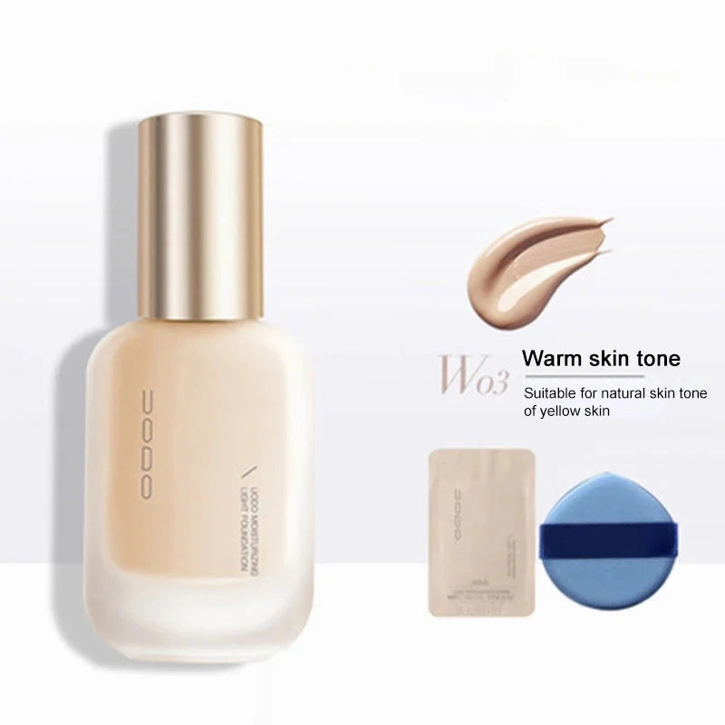 UODO Liquid Foundation Concealer Lasting Makeup Modification Hidden Pore Whitening Concealer Moisturizing Skin 30ml  BB Cream