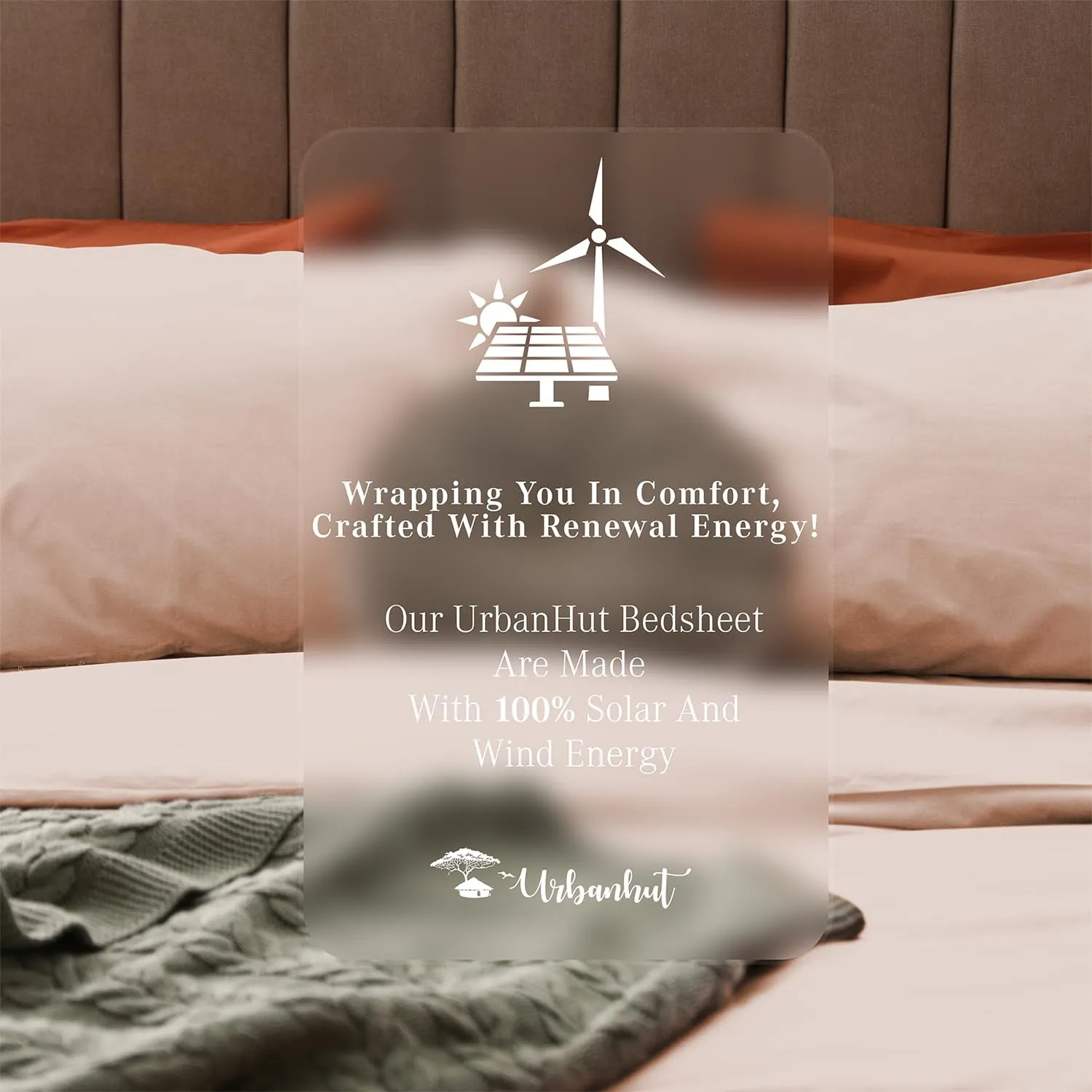 URBANHUT 800 Thread Count Egyptian Cotton Damask Striped King Size Sheets Set (4 Pc) - Ultra Soft & Smooth, Sateen Weave King Size Sheets, Luxury Hotel Sheets with 16" Deep Pocket - Blush Pink