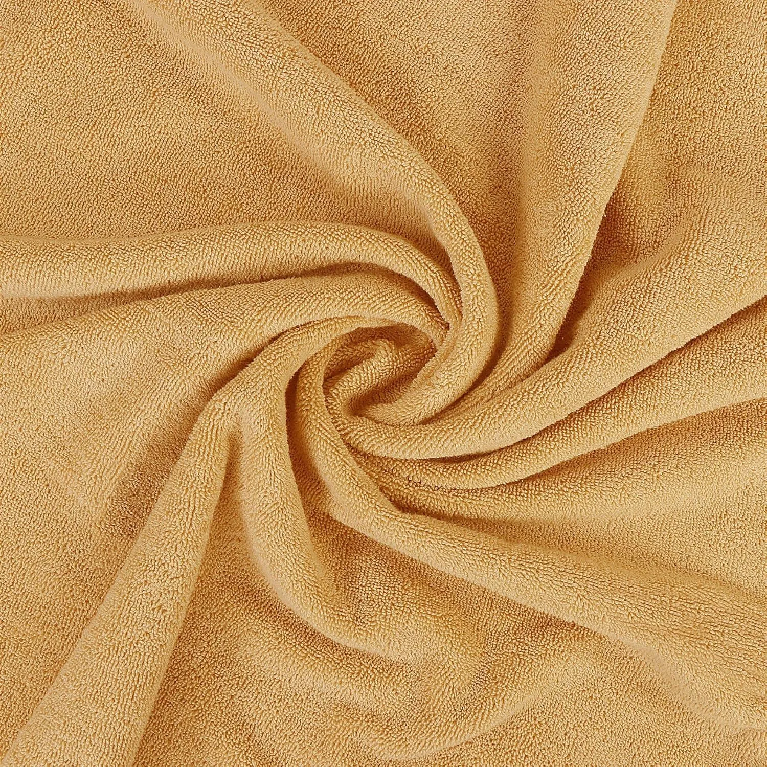 Utopia Towels Luxurious Jumbo Bath Sheet 2 Piece, 600 GSM, 35 by 70 Inches, 100% Ring Spun Cotton, Highly Absorbent and Quick Dry Extra Large Bath Towel, Super Soft Towel, Champagne