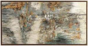 Uttermost Behind The Falls - 69.75 inch Abstract Art