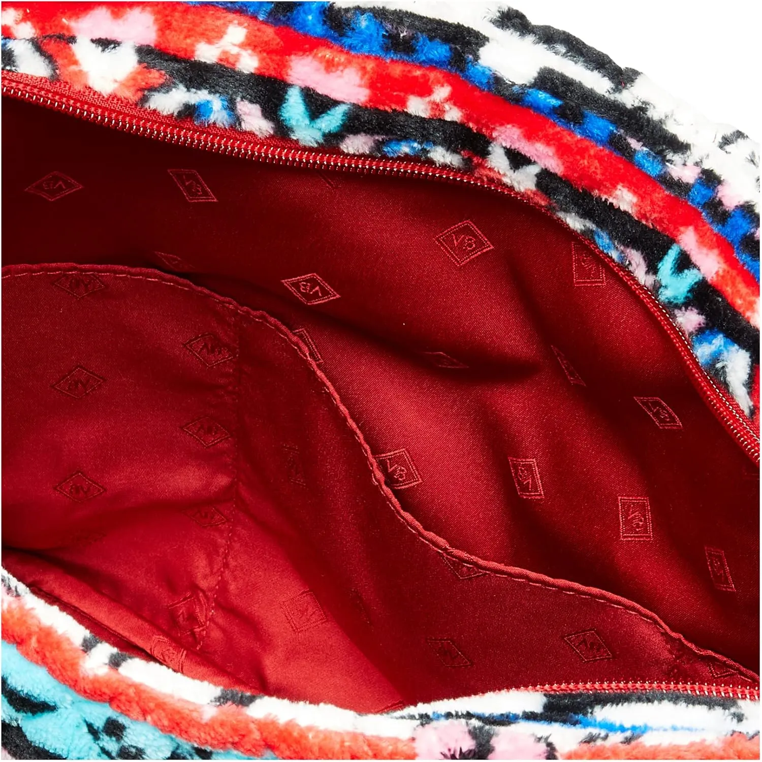 Vera Bradley Women's Teddy Fleece Sherpa Small Vera Tote Bag