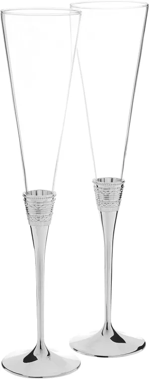 Vera Wang for Wedgwood With Love Toasting Flute Pair