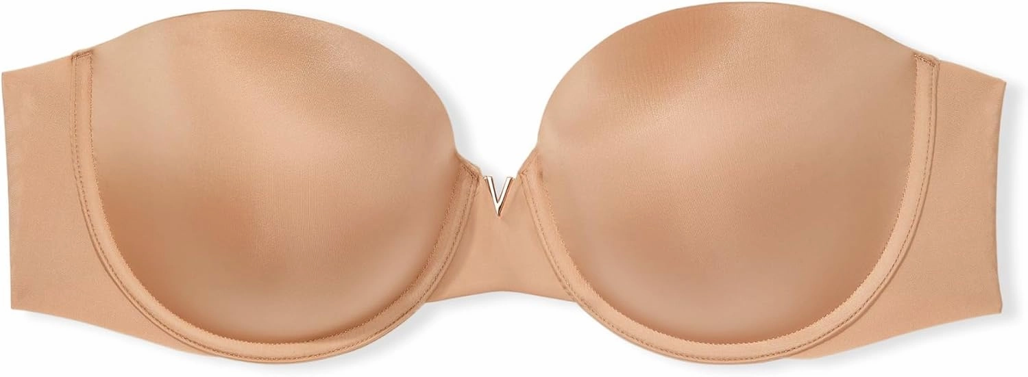 Victoria's Secret Women's Bare Push Up Strapless Bra, Bras for Women (32A-38DDD)
