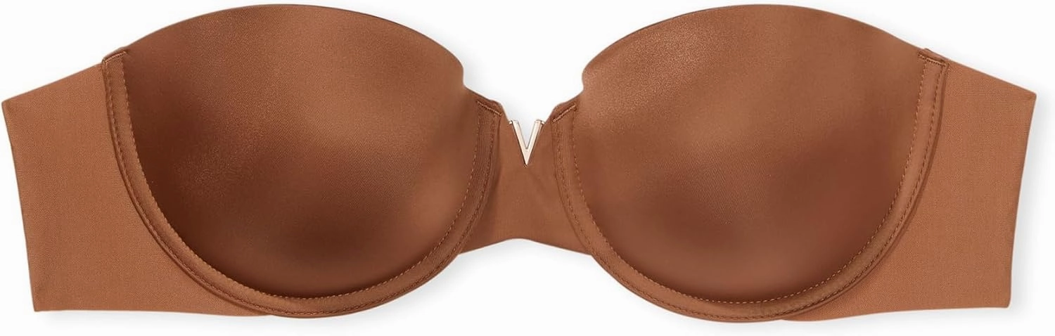 Victoria's Secret Women's Bare Push Up Strapless Bra, Bras for Women (32A-38DDD)
