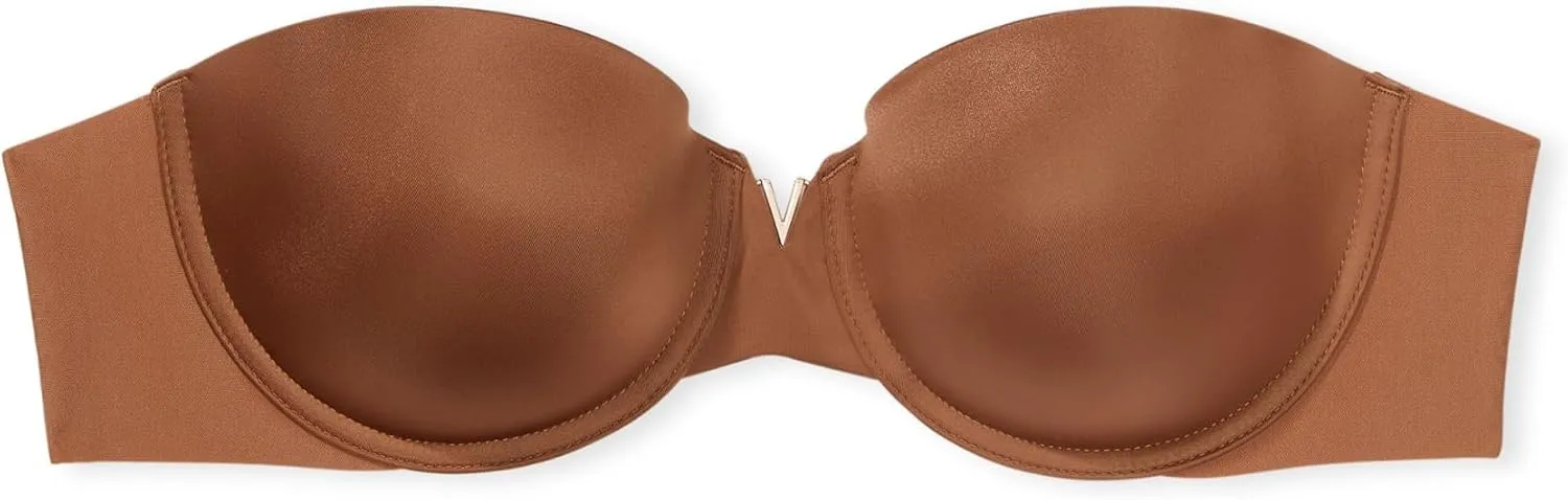 Victoria's Secret Women's Bare Push Up Strapless Bra, Bras for Women (32A-38DDD)
