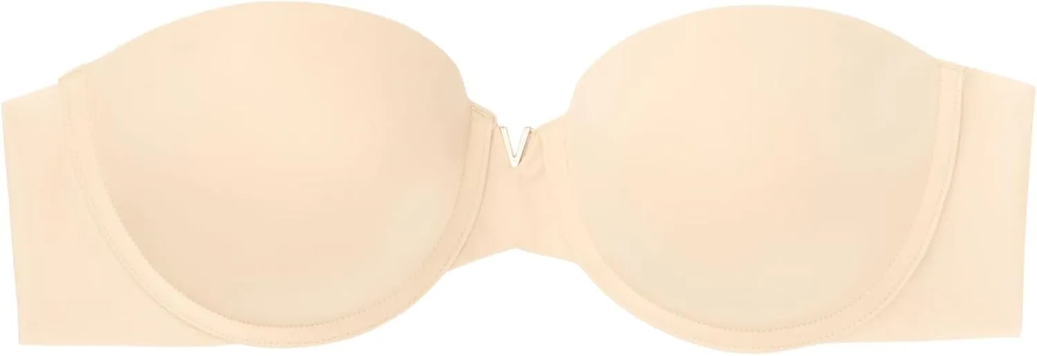 Victoria's Secret Women's Bare Push Up Strapless Bra, Bras for Women (32A-38DDD)