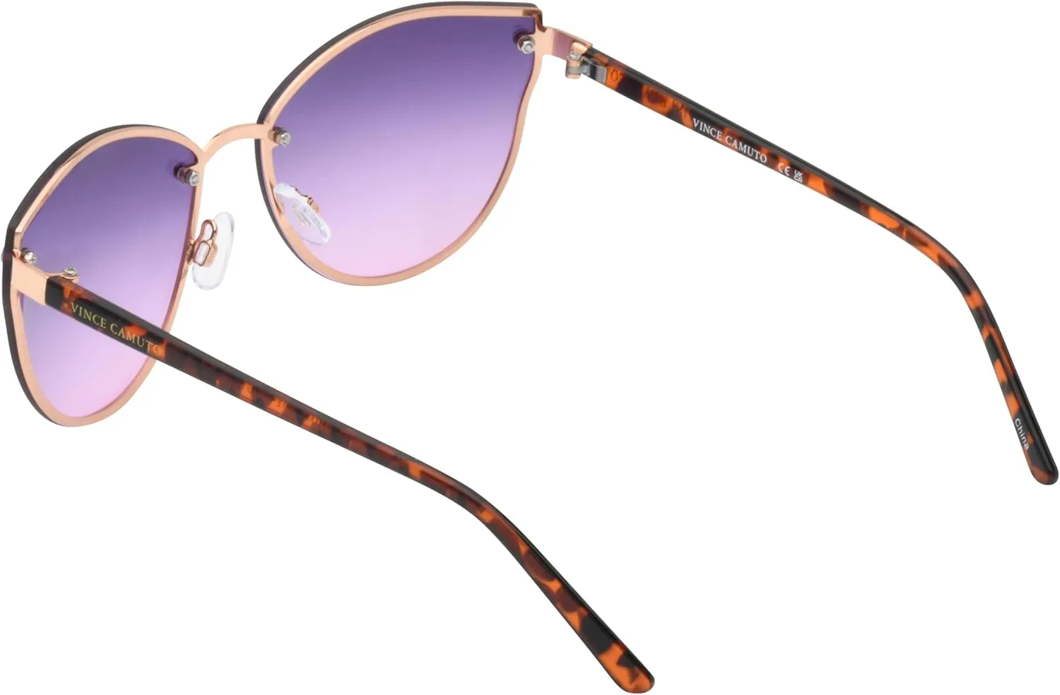 Vince Camuto Women's Glamorous 100% UV Protective Square Sunglasses