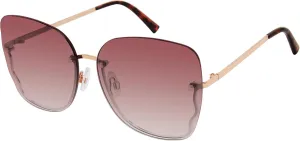 Vince Camuto Women's Glamorous 100% UV Protective Square Sunglasses