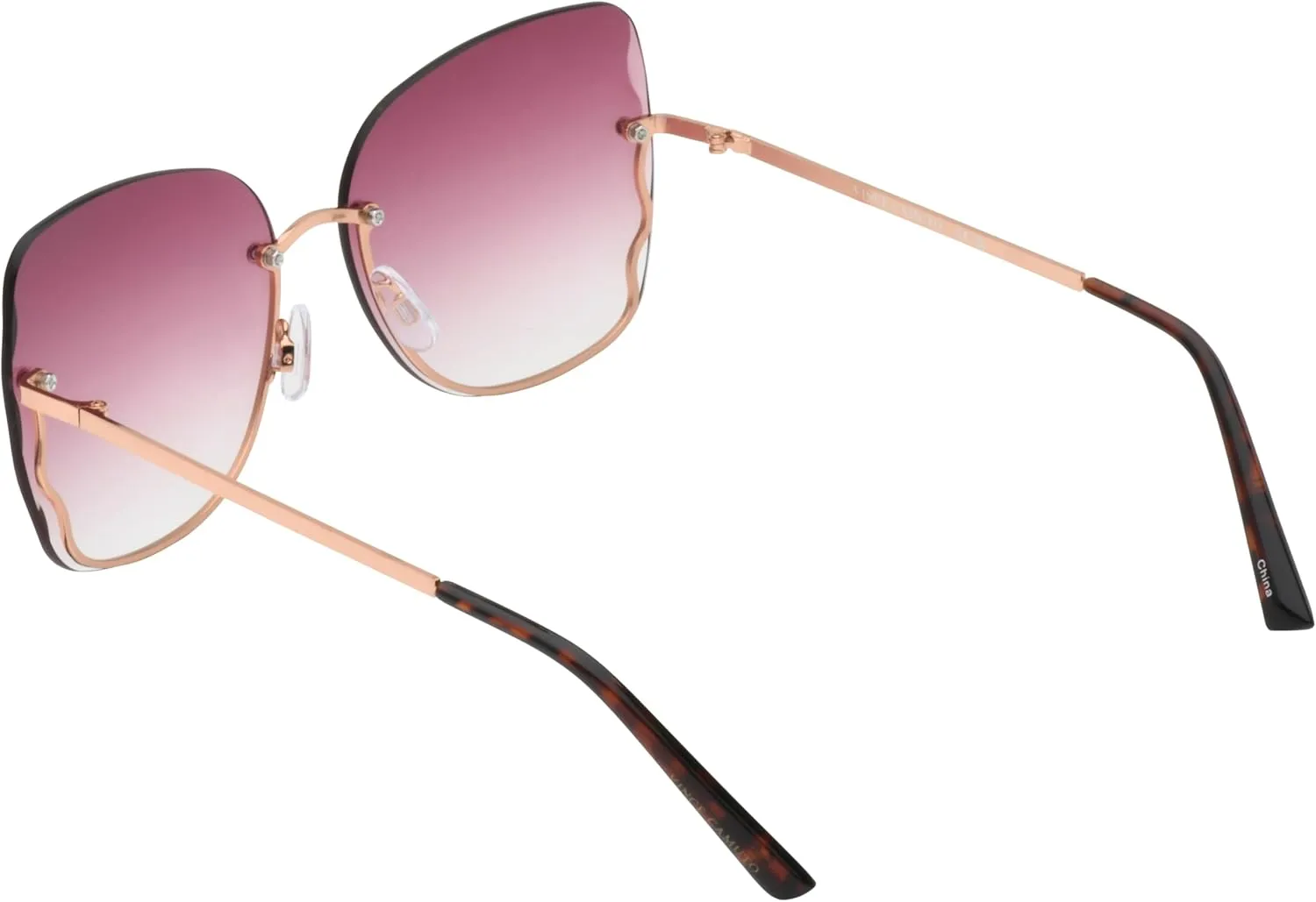 Vince Camuto Women's Glamorous 100% UV Protective Square Sunglasses
