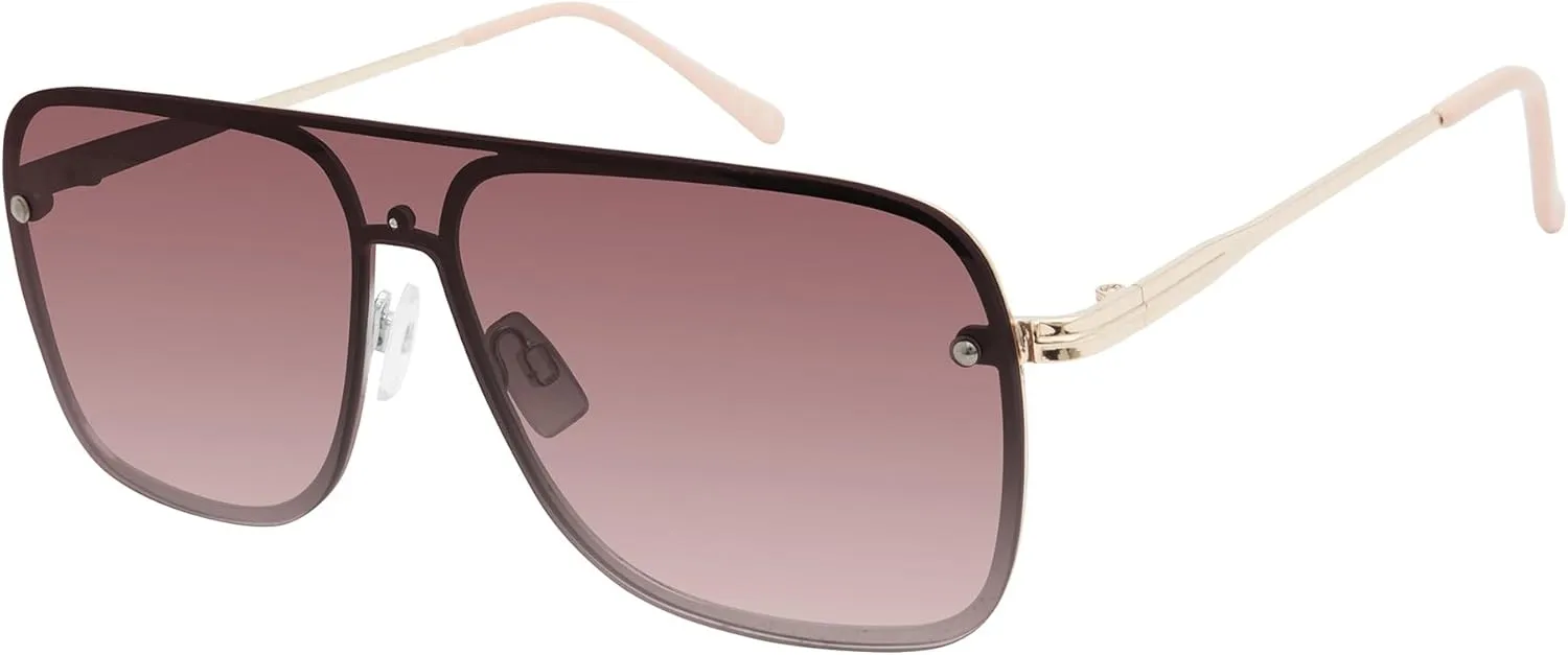 Vince Camuto Women's Glamorous 100% UV Protective Square Sunglasses