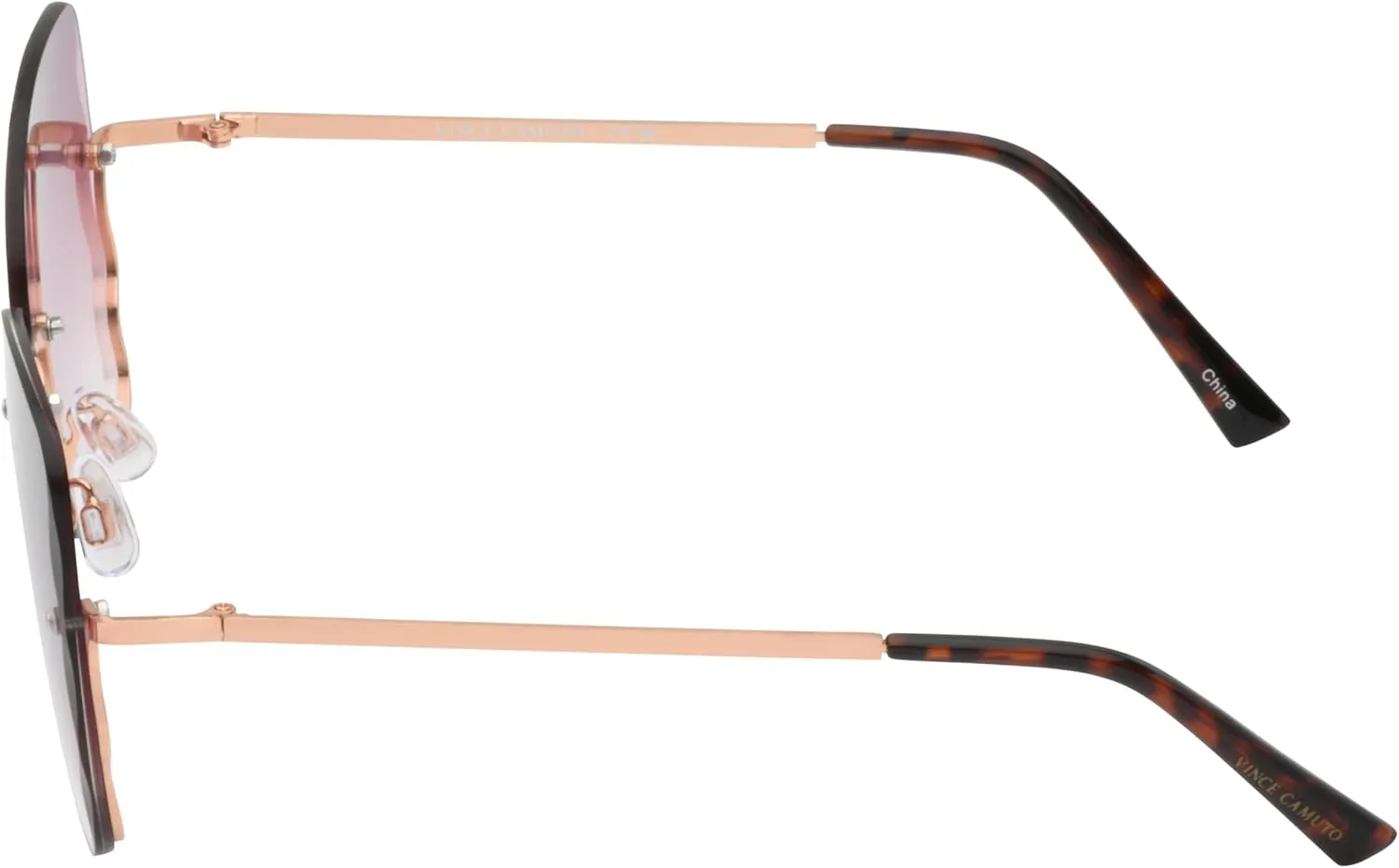 Vince Camuto Women's Glamorous 100% UV Protective Square Sunglasses