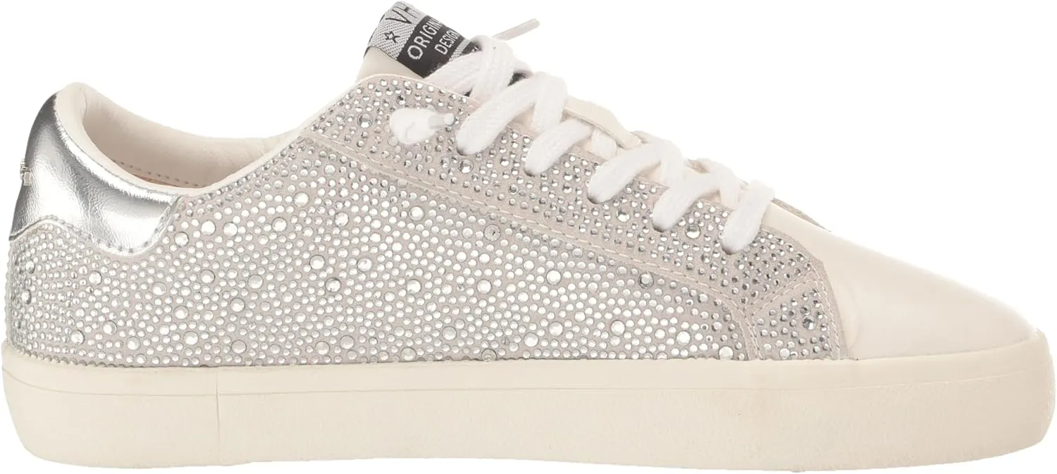 Vintage Havana Womens Flair Glitter Slip On Sneakers Shoes Casual - Pink