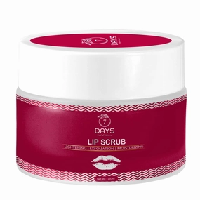 VIVA Organic Lip Scrub Balm Brightening Dark Lips for Men and Women Dry Lips/Smoker/Chapped Lip & Lipstick Stains Removal Lipcare, 25 g