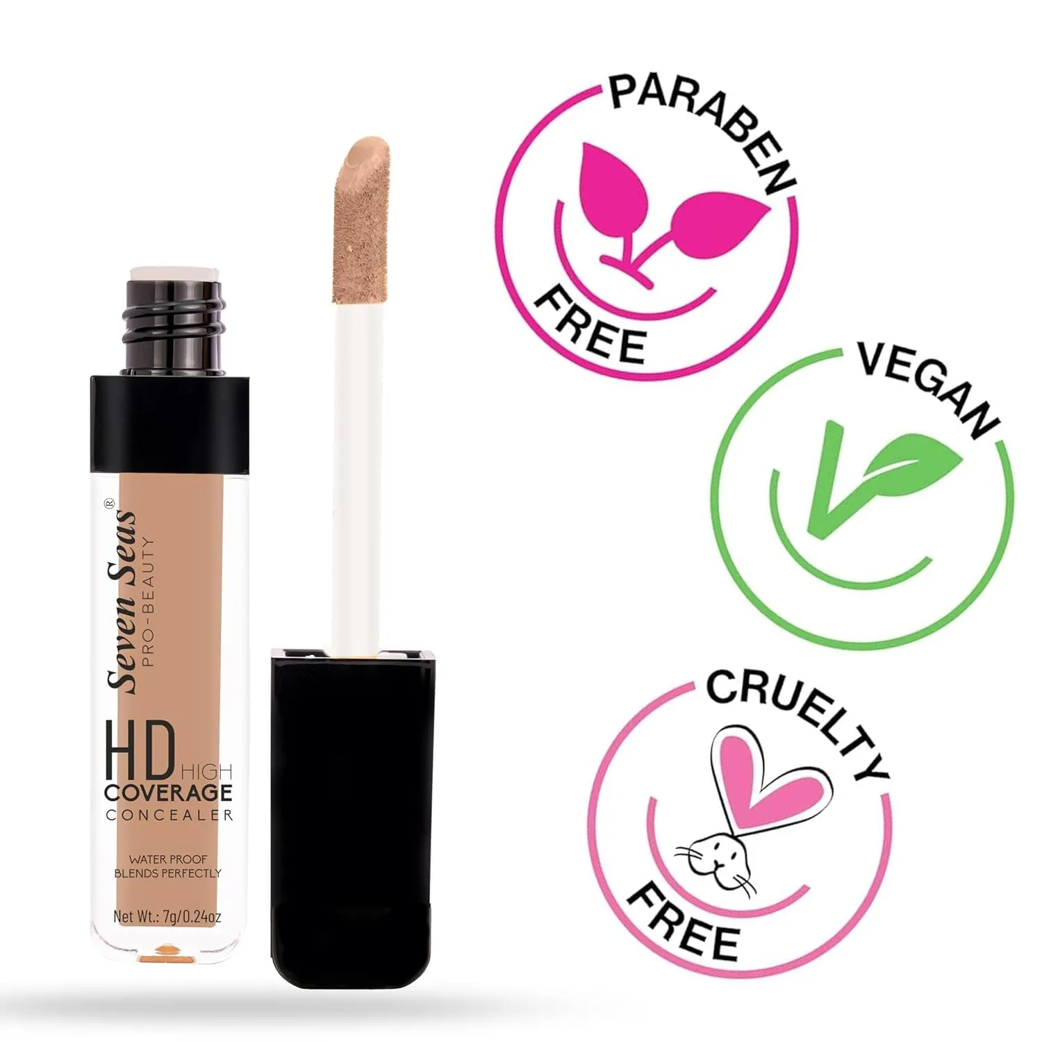 Water Proof | Long Lasting | Cover Spots | Full Coverage HD High Coverage Concealer (Yellow)
