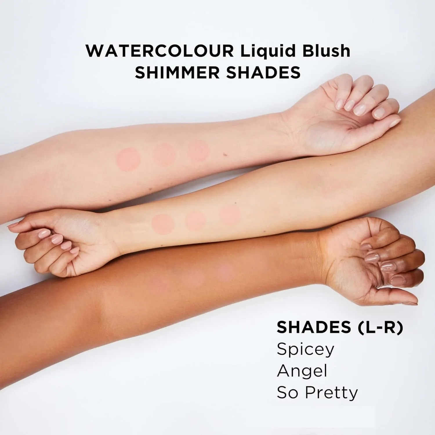 WATERCOLOUR LIQUID BLUSH ANGEL – Lightweight, Buildable, Water-Resistant Formula for Cheeks, Lips