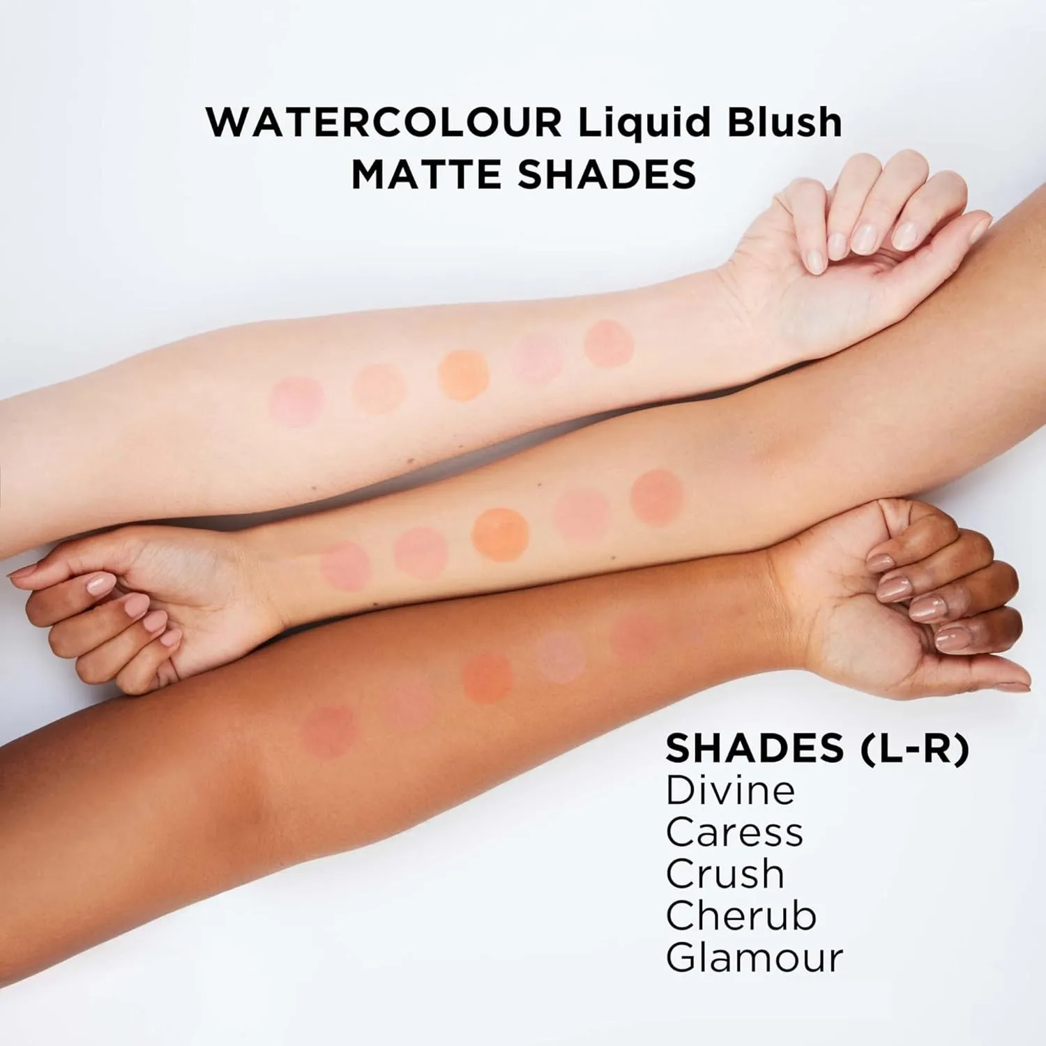 WATERCOLOUR LIQUID BLUSH FLUSH – Lightweight, Buildable, Water-Resistant Formula for Cheeks, Lips