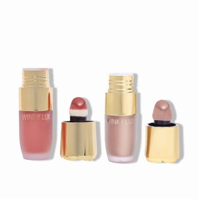 Winky Lux Cheeky Rose Noble Liquid Blush and Nova Liquid Highlighter