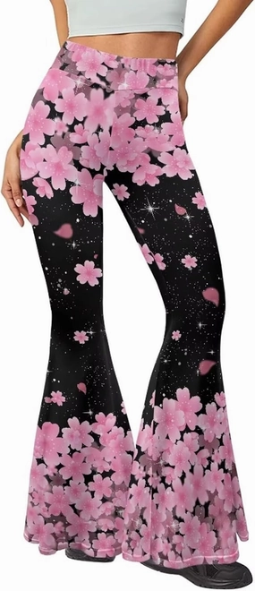 Women's Flare Yoga Pants Bootcut High Waisted Buttery Soft Leggings Wide Leg Workout Sweatpants