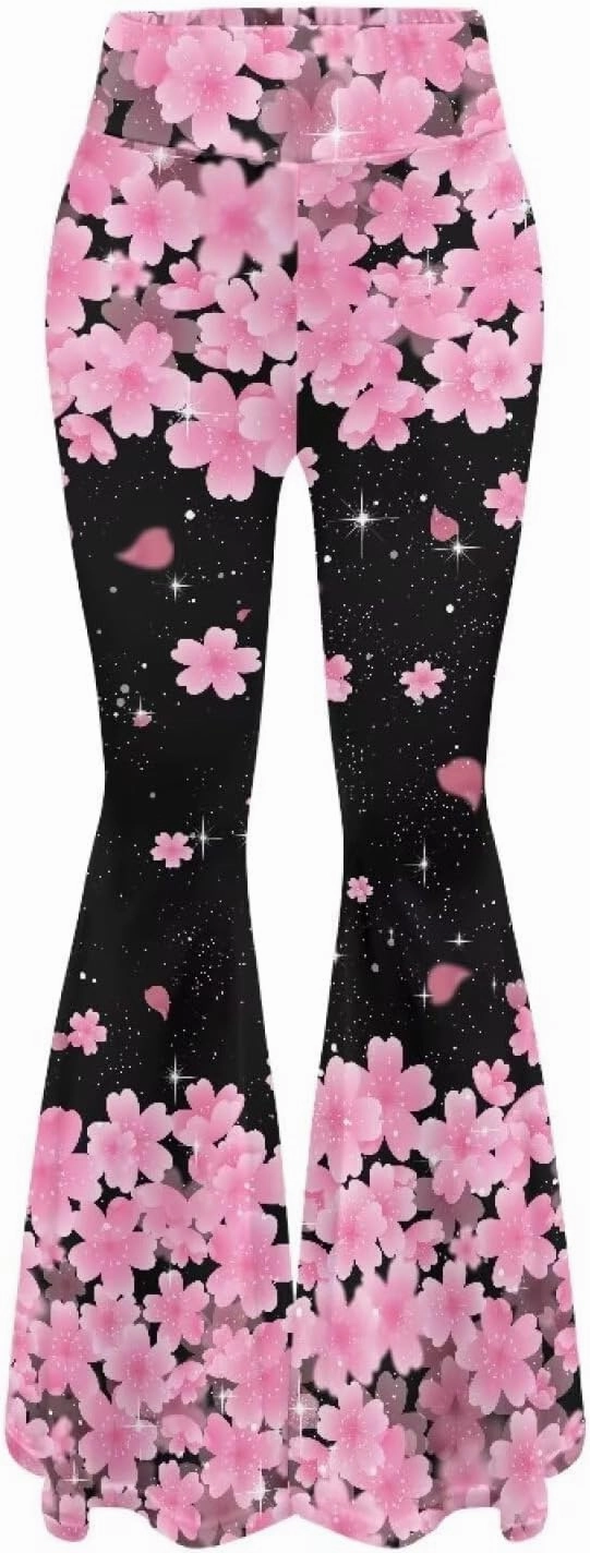 Women's Flare Yoga Pants Bootcut High Waisted Buttery Soft Leggings Wide Leg Workout Sweatpants