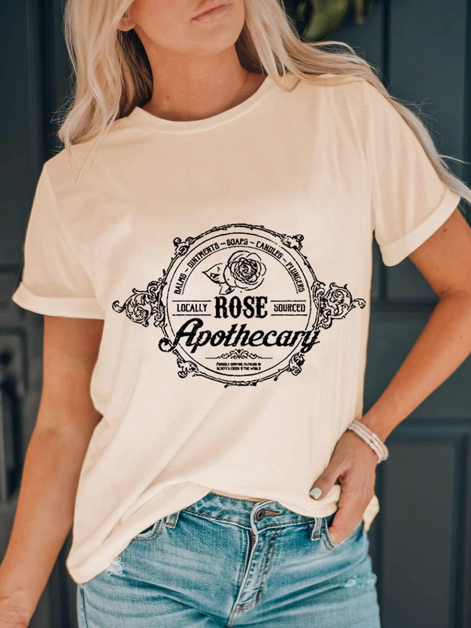 Women Vintage T Shirt Funny Tees Shirt Short Sleeve Tops Cute Graphic Tees