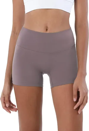 Women's Biker Shorts Workout Yoga Shorts for Women 5 Inches Spandex High Waisted Soft Biker Shorts Women Dance