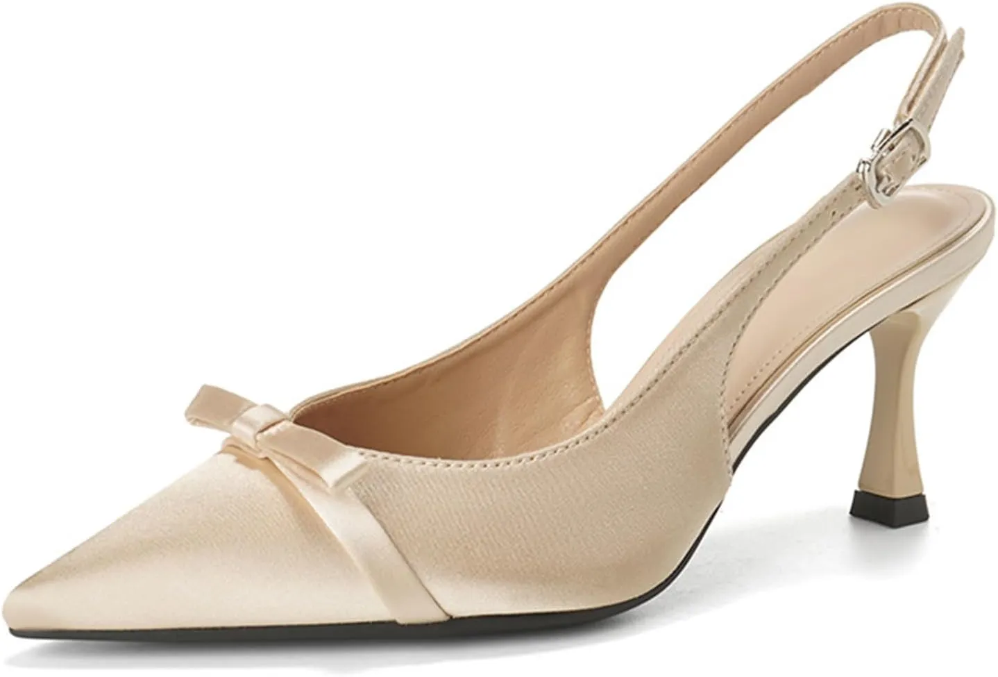Women's High Heels Closed Toe Stiletto Pointed Toe Pumps Dress Shoes at Wedding Party Prom Work Dating, Model GMC 7788-3
