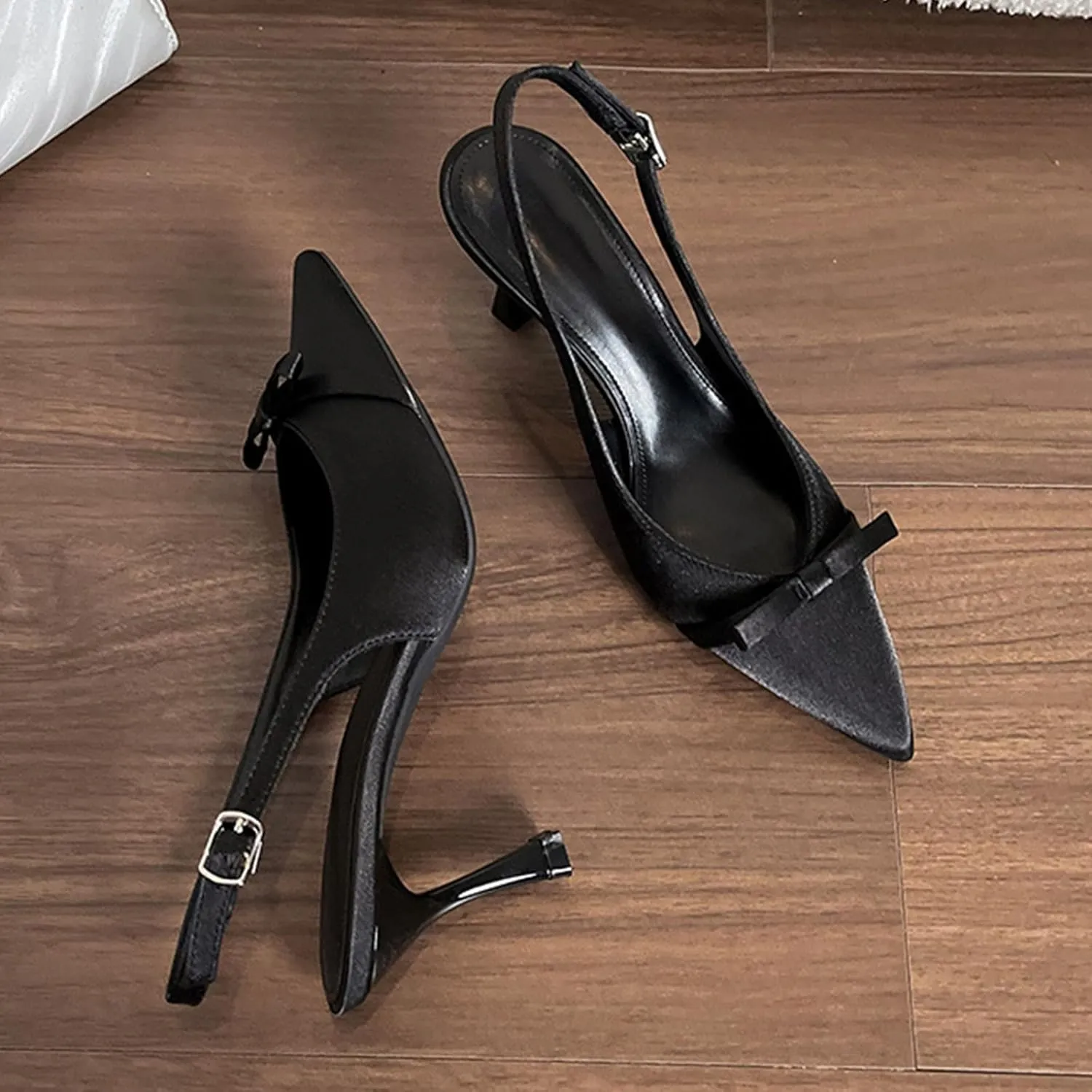 Women's High Heels Closed Toe Stiletto Pointed Toe Pumps Dress Shoes at Wedding Party Prom Work Dating, Model GMC 7788-3