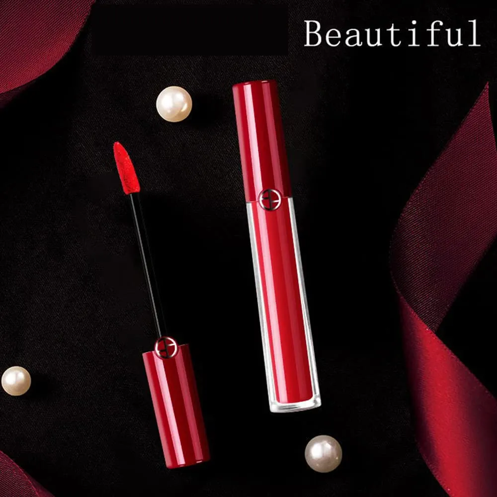 Xaena 14 Colors Matte Liquid Lipstick, Ladies Matte Liquid Lipstick Long Lasting Waterproof Velvet Lip Gloss Set Pigmented Lip Makeup Gift for Girls and Women (#401)