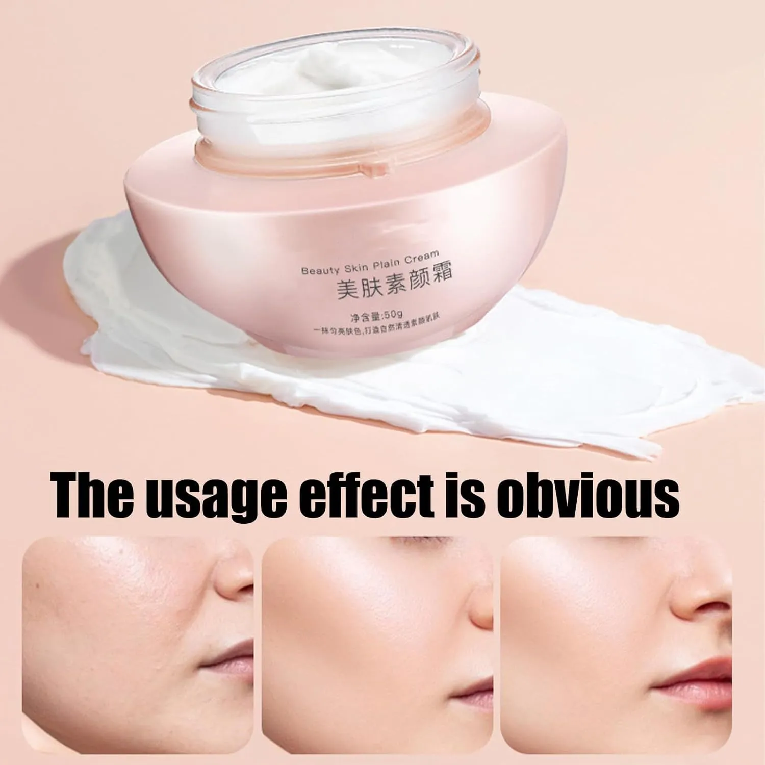 XIRUJNFD Moisturizing Brightening Concealer Smooth Tone Up Cream, Crema De Maquillaje Coreana, Corrector Iluminador Hidratante Crema TóNica Suave (2Pcs)
