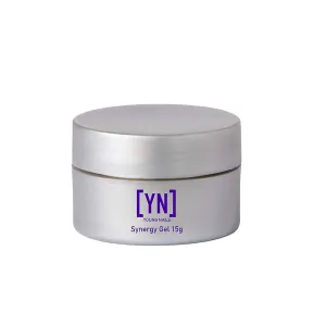 Young Nails Synergy Gel System, Building Gel - Hard Builder Gel, Superior Adhesion & Strength, Structured Nail Gel Builder - Flex Gel, Clear, 15g
