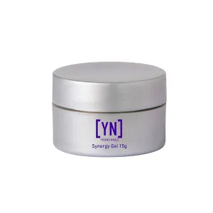 Young Nails Synergy Gel System, Building Gel - Hard Builder Gel, Superior Adhesion & Strength, Structured Nail Gel Builder - Sculptor Gel, Clear, 15g