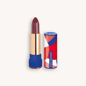 Yves Rocher Lipstick Atlas Rich Color & All-Day Care Nourishing Hydrating Formula Long-Lasting Creamy Texture 20 Plum – 3.7g / 0.13oz
