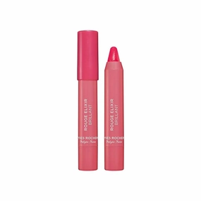 Yves Rocher Rouge Elixir Lipstick Pencil Vibrant Color Shade 05 Pink Sorbet Creamy Hydrating Lip Pencil Makeup Crayon 2.2g