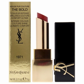 YVES SAINT LAURENT Rouge Pur Couture The Bold Lipstick - 1971 Rouge Provocation for Women - 0.11 oz Lipstick