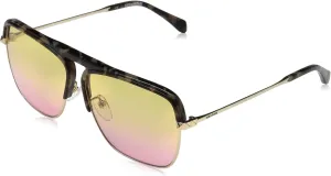 Zadig & Voltaire SZV321 Glasses, Shiny Rose Gold, 60 Unisex Adult, Shiny Rose Gold, Shiny rose gold, Shiny rose gold, Shiny Rose Gold