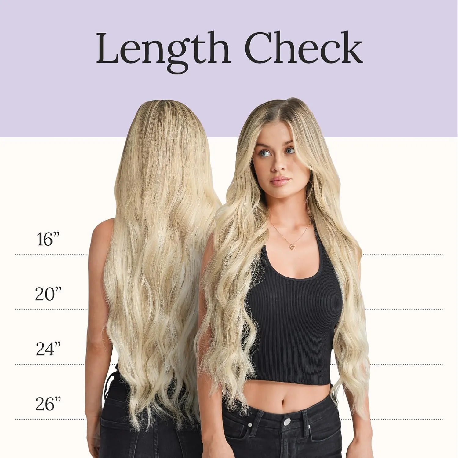 Zala Tape-In Human Remy Hair Extensions - Natural, Silky & Straight Discreet Tape in Extensions - Blend Easy into Natural Hair - 20 Piece Bundle, in Champagne Blonde (62g / 24 inch)