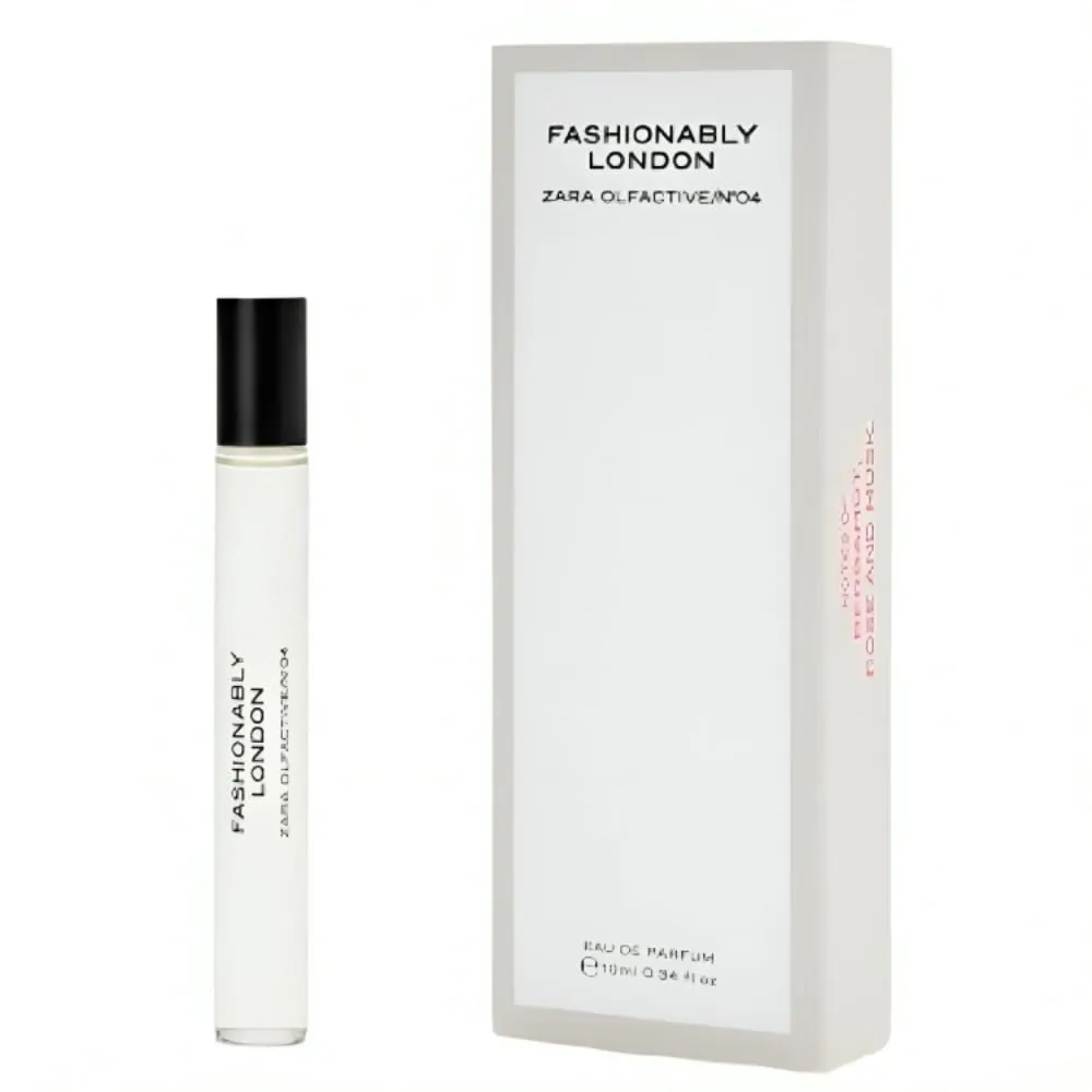Zara Fashionably London Women Perfume Elegant Floral & Musk Fragrance with Bergamot Rose & Soft Musk by Jo Malone CBE EDP Eau de Parfum 10ml (0.34 fl. oz.)